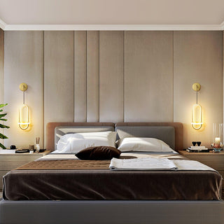 Vivianne Lampe Murale Ovale Moderne Minimaliste