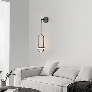 Vivianne Lampe Murale Ovale Moderne Minimaliste