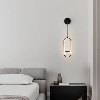 Vivianne Lampe Murale Ovale Moderne Minimaliste