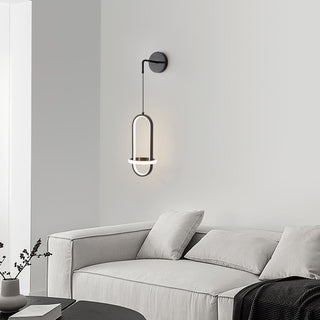 Vivianne Lampe Murale Ovale Moderne Minimaliste