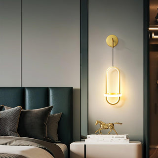 Vivianne Lampe Murale Ovale Moderne Minimaliste