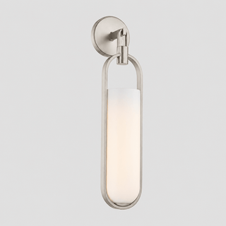 Oval Capsule Wall Sconce-Neutral Decor