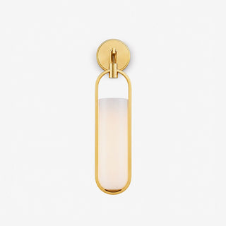 Oval Capsule Wall Sconce-Neutral Decor