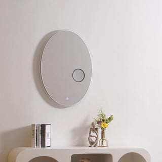 Ovariel Ovale Miroir Plastique Applique Lumière