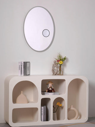 Ovariel Ovale Miroir Plastique Applique Lumière