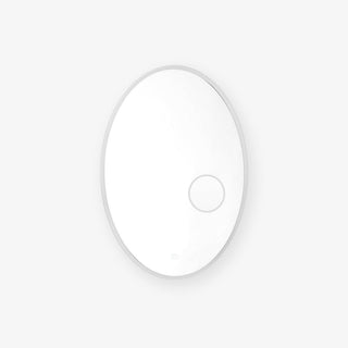 Ovariel Ovale Miroir Plastique Applique Lumière
