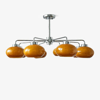 Lustra Lustre Géométrique en Verre-Luire