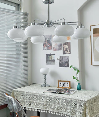 Lustra Lustre Géométrique en Verre-Luire