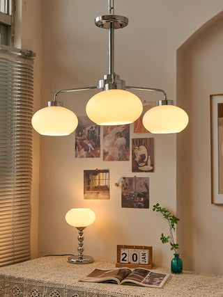 Lustra Lustre Géométrique en Verre-Luire