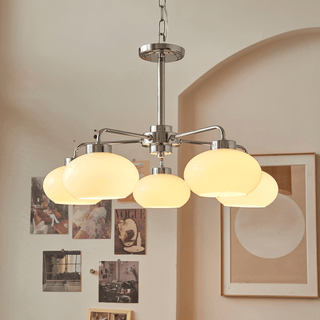Lustra Lustre Géométrique en Verre-Luire