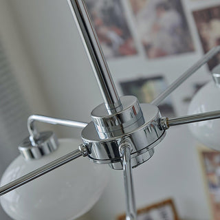 Lustra Lustre Géométrique en Verre-Luire