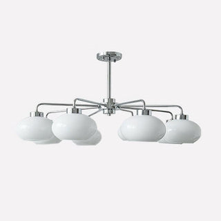 Lustra Lustre Géométrique en Verre-Luire