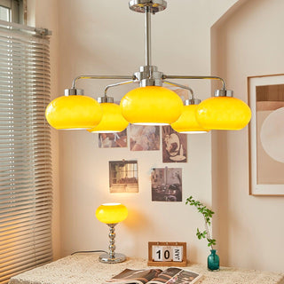 Lustra Lustre Géométrique en Verre-Luire