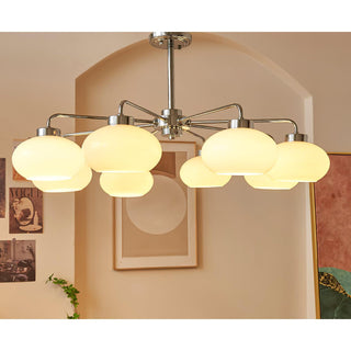 Lustra Lustre Géométrique en Verre-Luire