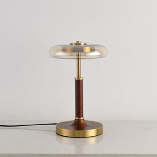Layla Vintage Glass Table Lamp-Neutral Decor