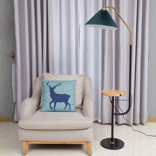 Nexc Lampadaire en Marbre Et Bois