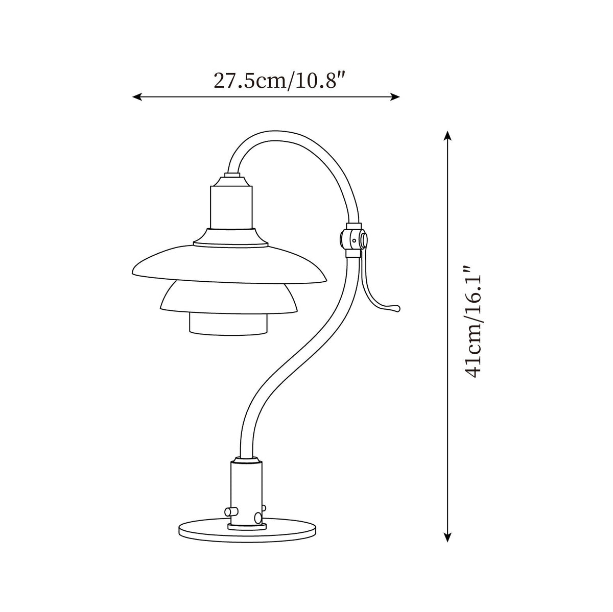 Viraanelia Lampe de Table