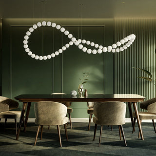 Pearl Drop Customize Chandelier-Neutral Decor