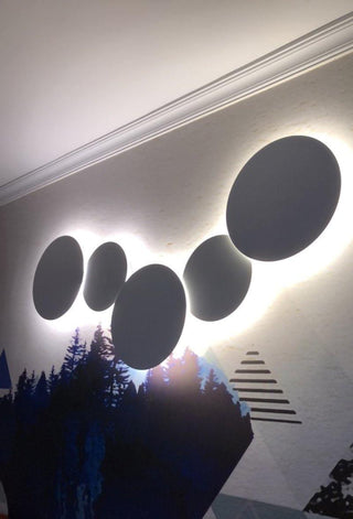 Megan Applique murale à disque géométrique