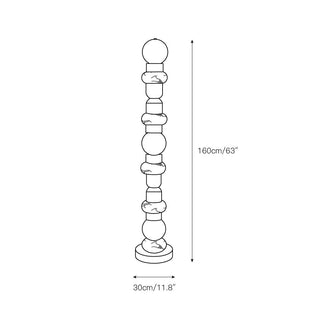 Spire Lampadaire Pagode
