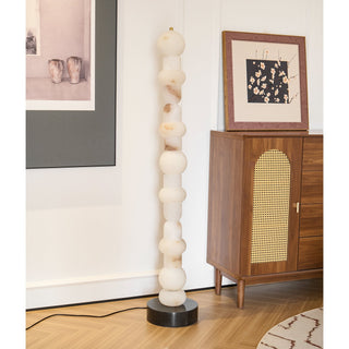 Nostix Lampadaire en Albâtre