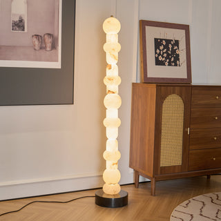 Nostix Lampadaire en Albâtre