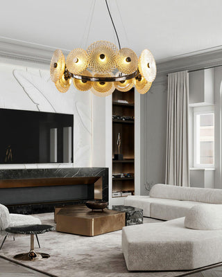 Zeveleth Postmoderne Luxe Art Crystal Lustre