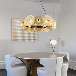 Zeveleth Postmoderne Luxe Art Crystal Lustre