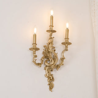 Veraee Applique Murale Métal Art Nordique Vintage-Luire