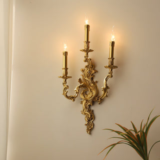 Veraee Applique Murale Métal Art Nordique Vintage-Luire