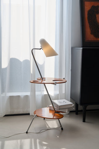 Vaughn Lampadaire en Bois Moderne