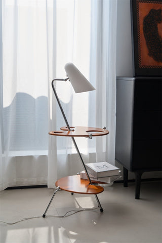 Vaughn Lampadaire en Bois Moderne