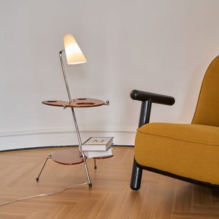 Vaughn Lampadaire en Bois Moderne