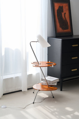 Vaughn Lampadaire en Bois Moderne