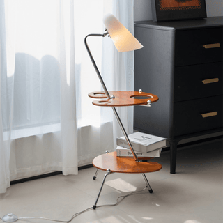 Vaughn Lampadaire en Bois Moderne
