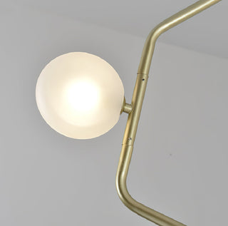 Aurvaryra Lustre Laiton Verre Minimaliste Moderne