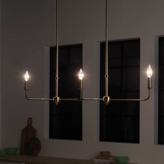 Mymareth Lustre Métal Linéaire Minimaliste Moderne
