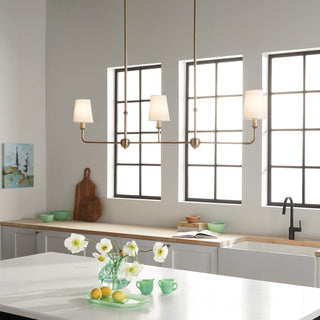 Mymareth Lustre Métal Linéaire Minimaliste Moderne