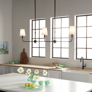 Mymareth Lustre Métal Linéaire Minimaliste Moderne