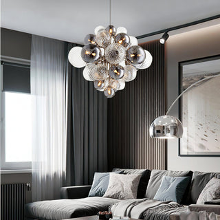 LustraLustre Boule en Verre Chrome Pallocino