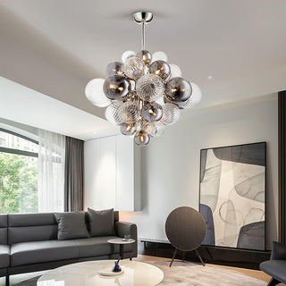 LustraLustre Boule en Verre Chrome Pallocino