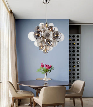 LustraLustre Boule en Verre Chrome Pallocino