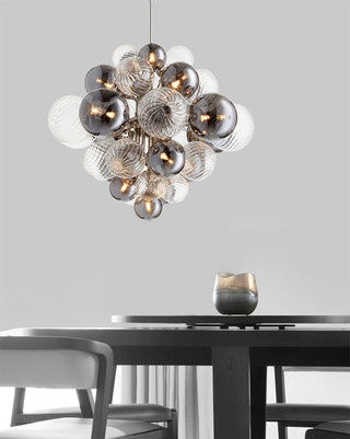 LustraLustre Boule en Verre Chrome Pallocino