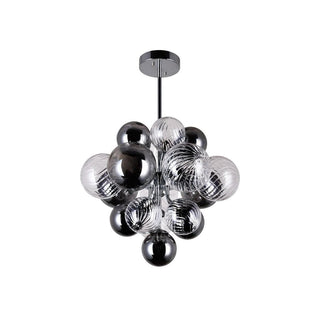 LustraLustre Boule en Verre Chrome Pallocino