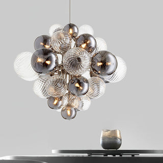 LustraLustre Boule en Verre Chrome Pallocino