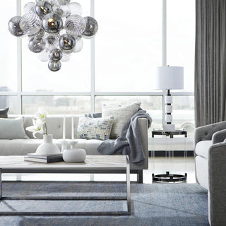 LustraLustre Boule en Verre Chrome Pallocino
