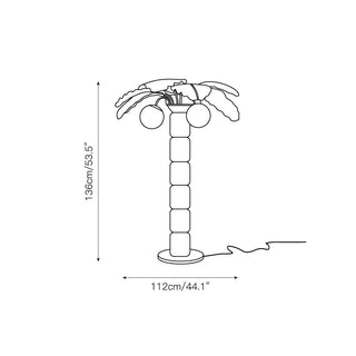 Palmera Lampadaire Extérieur
