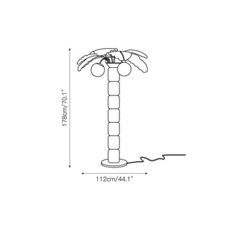 Palmera Lampadaire Extérieur