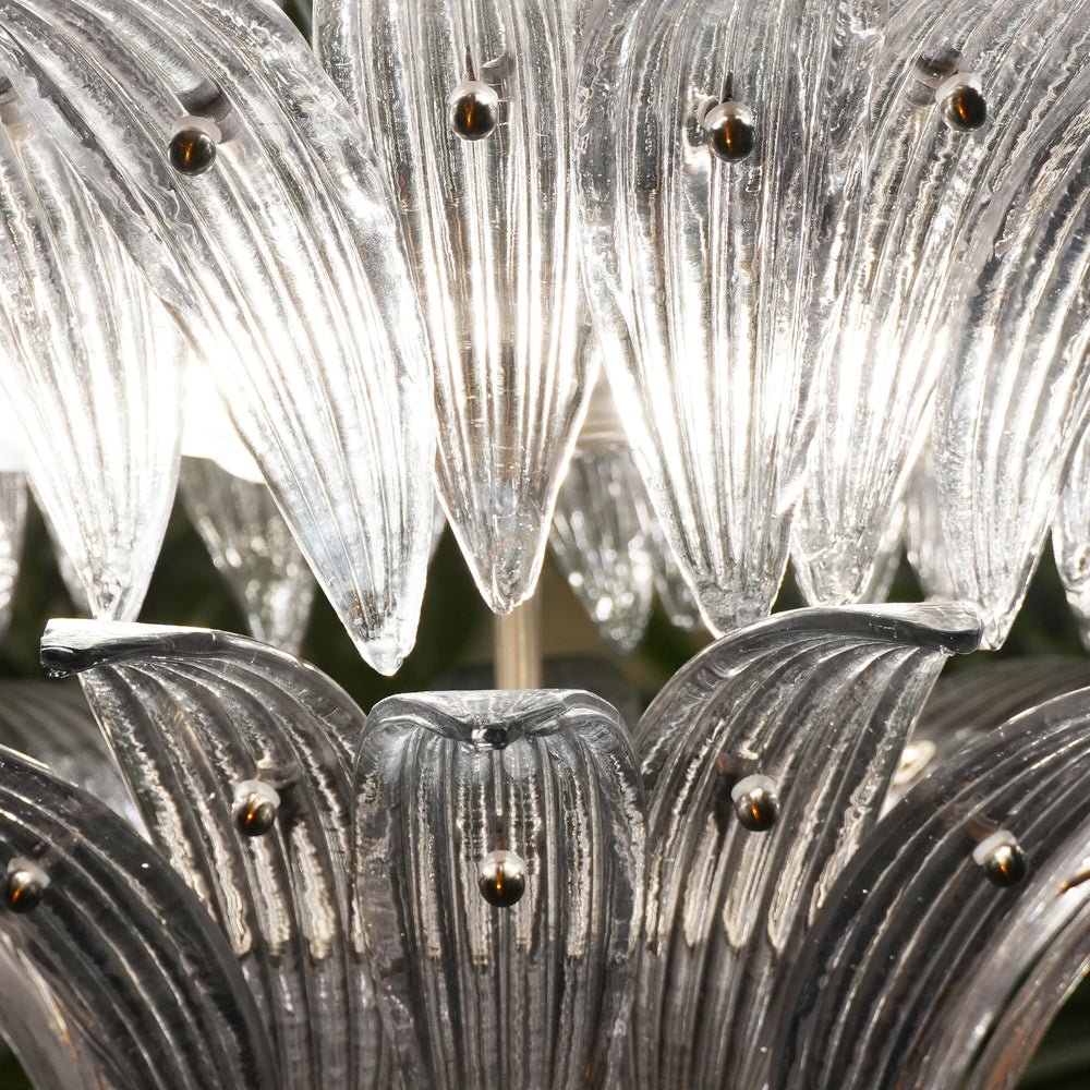 Sera Lustre en Verre de Murano Feuille de Palmier