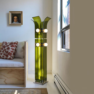 Niranaine Art Déco Lampadaire en Acrylique